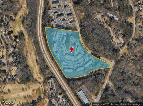  125 Jennings Mill Pky, Athens, GA Parcel Map