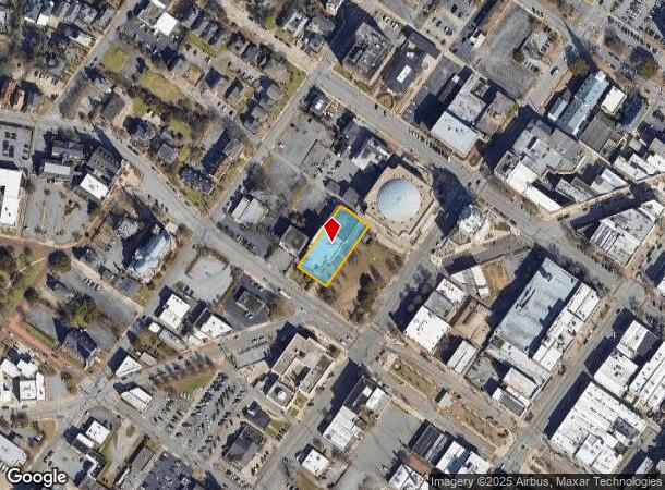 745 Poplar St, Macon, GA Parcel Map