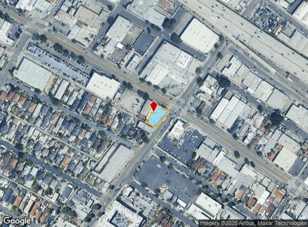1232 E Washington Blvd, Los Angeles, CA Parcel Map