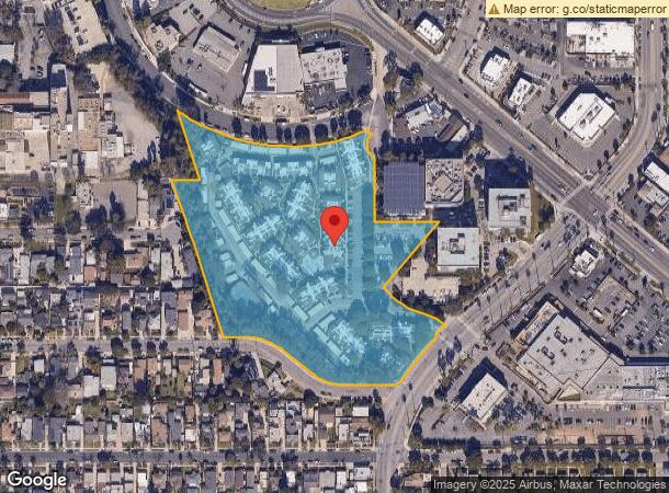  1613 Ximeno Ave, Long Beach, CA Parcel Map