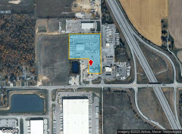 2930 E 500 N, Whiteland, IN Parcel Map