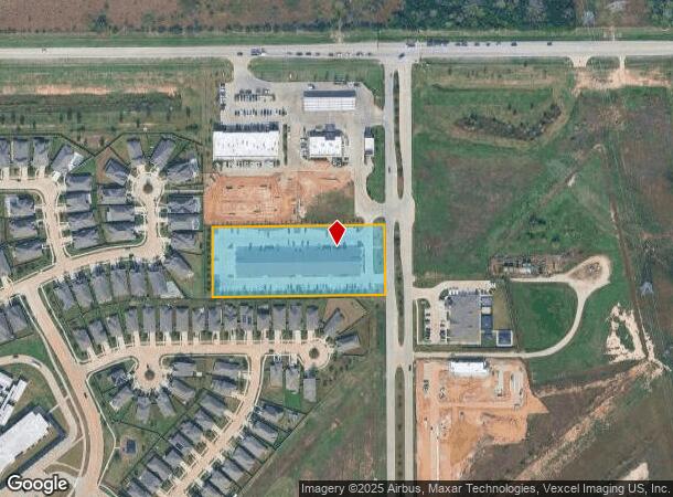 6845 Peek Rd, Katy, TX Parcel Map