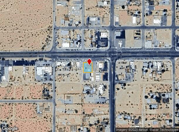 61761 29 Palms Hwy, Joshua Tree, CA Parcel Map