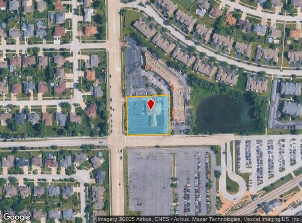 17901 80Th Ave, Tinley Park, IL Parcel Map