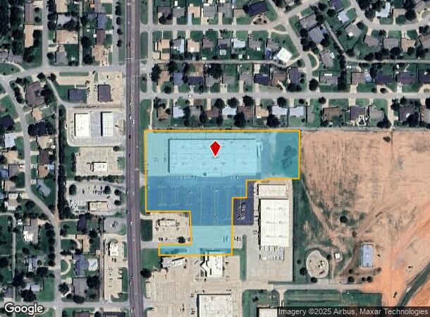  1700 N Main St, Altus, OK Parcel Map