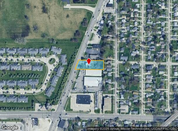  1405 S Detroit Ave, Toledo, OH Parcel Map