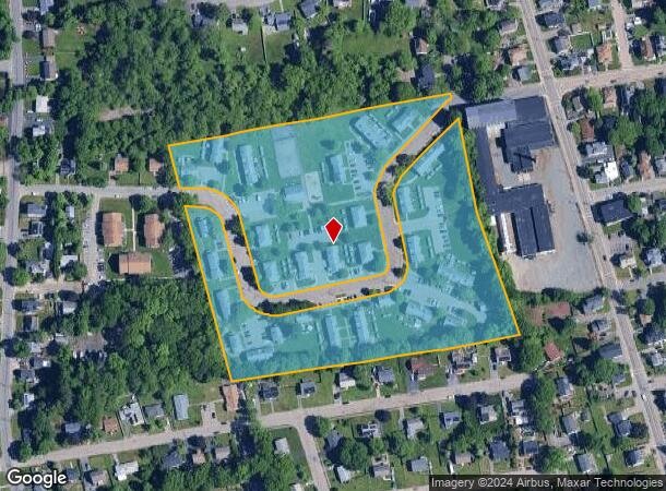  152 Arthur Paquin Way, Brockton, MA Parcel Map