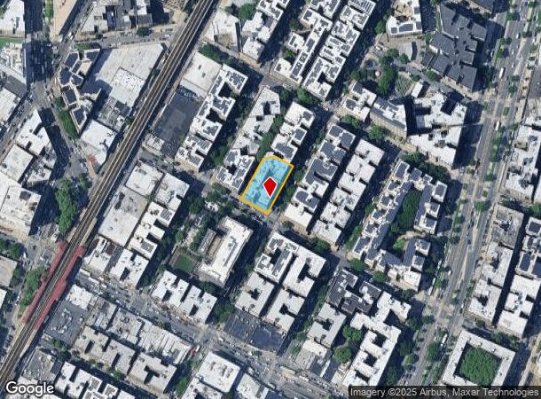 1453 Walton Ave, Bronx, NY Parcel Map