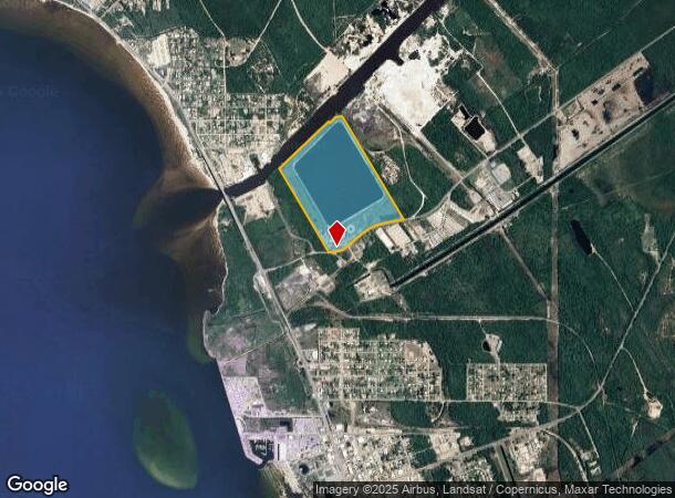 Industrial Rd, Port St Joe, FL Parcel Map
