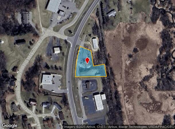 1626 Academy St, Elroy, WI Parcel Map