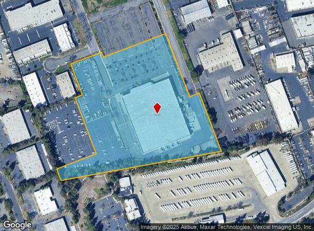  2500 Bates Ave, Concord, CA Parcel Map