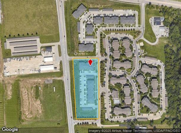 10102 S 35Th Plz, Bellevue, NE Parcel Map