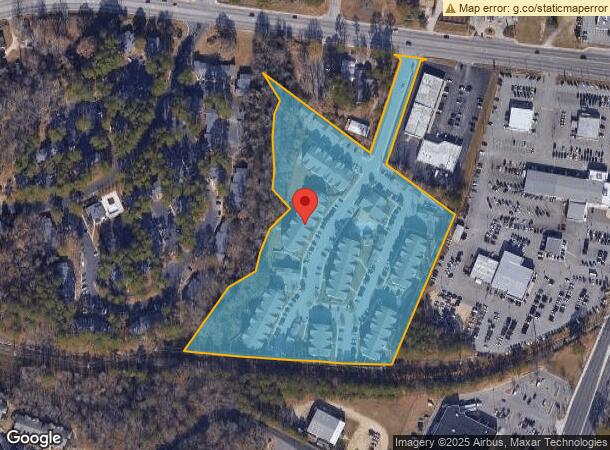  710 Cl Tart Cir, Fayetteville, NC Parcel Map