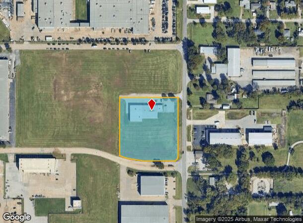 1206 N Garnett Rd, Tulsa, OK Parcel Map