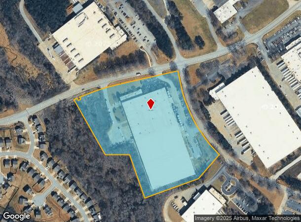 265 John B Brooks Rd, Pendergrass, GA Parcel Map
