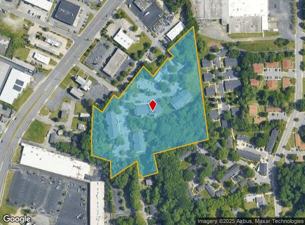  3900 Marchester Way, Greensboro, NC Parcel Map