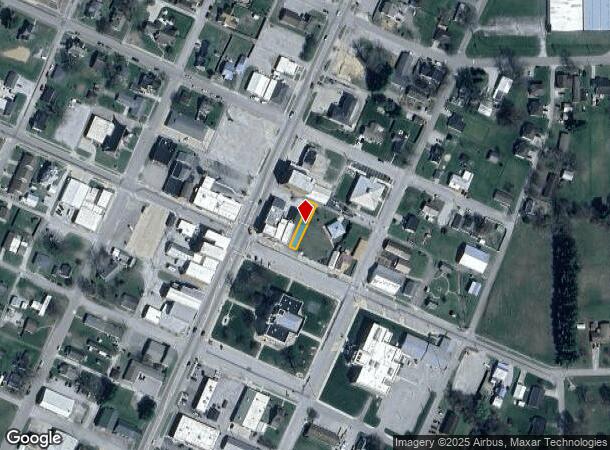 117 E Walnut St, Brownstown, IN Parcel Map