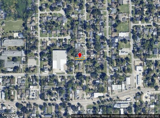  7607 Appleton St, Houston, TX Parcel Map