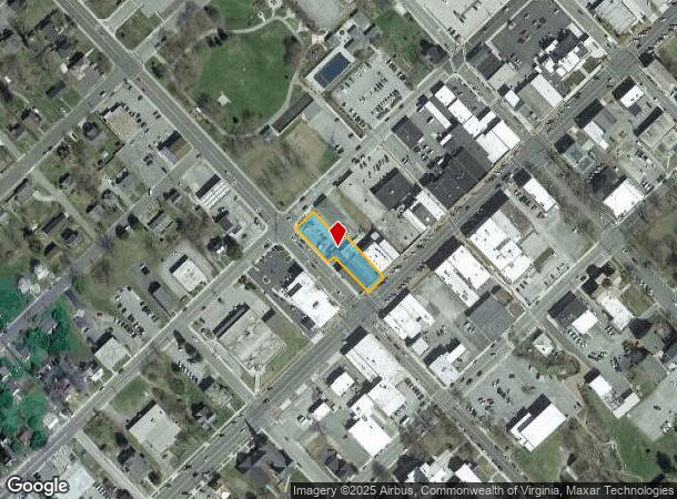  208 W Main St, Wytheville, VA Parcel Map