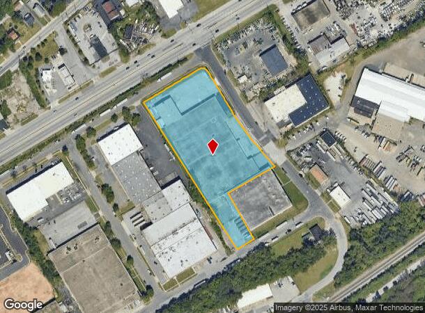 7521 Pulaski Hwy, Rosedale, MD Parcel Map