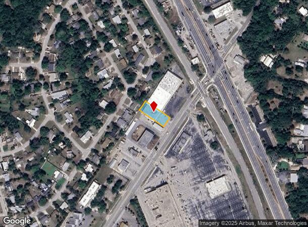  808 Dixon Blvd, Cocoa, FL Parcel Map