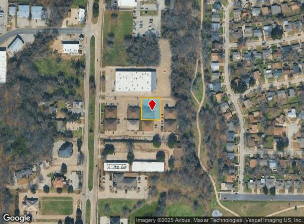  608 Matlock Centre Cir, Arlington, TX Parcel Map