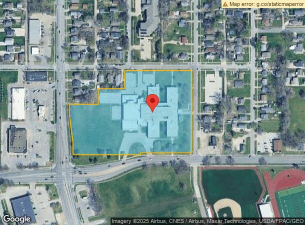  1430 E University Ave, Des Moines, IA Parcel Map