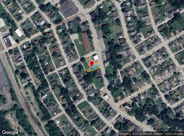  4706 Walnut St, Mckeesport, PA Parcel Map