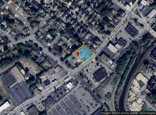  1609 N Main Ave, Scranton, PA Parcel Map