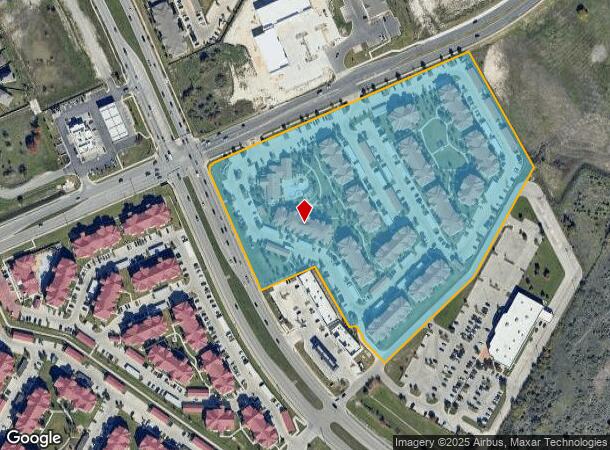  1501 S Heatherwilde Blvd, Pflugerville, TX Parcel Map