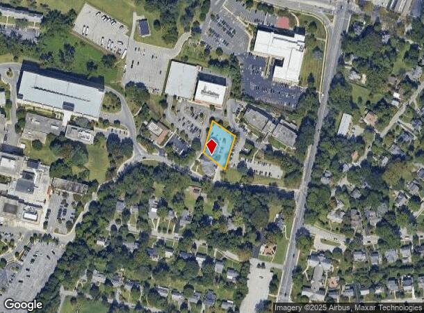 7704 York Rd, Towson, MD Parcel Map