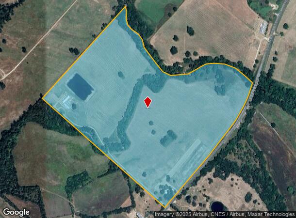 1036 S State Highway 237, Round Top, TX Parcel Map