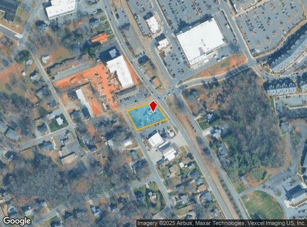  19741 S Main St, Cornelius, NC Parcel Map