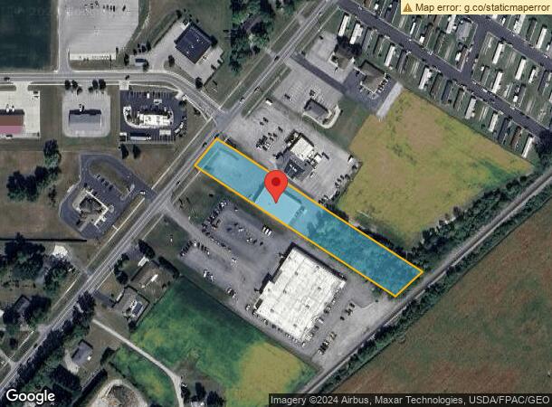  1444 N Perry St, Ottawa, OH Parcel Map