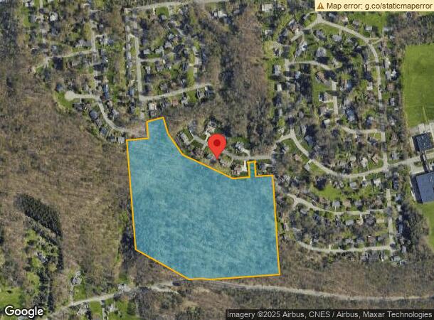  105 Tamarack Ln, Vestal, NY Parcel Map