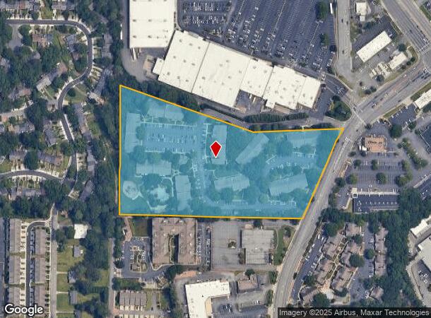  2550 Cumberland Blvd Se, Smyrna, GA Parcel Map