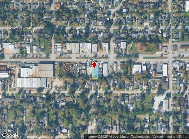  7130 Long Dr, Houston, TX Parcel Map