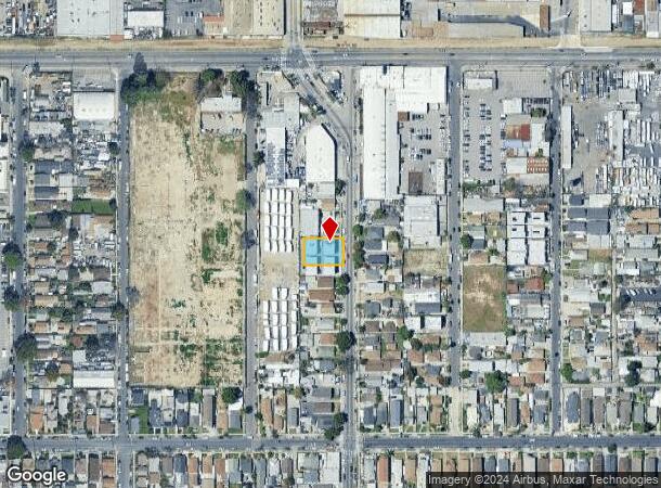  5871 S San Pedro St, Los Angeles, CA Parcel Map