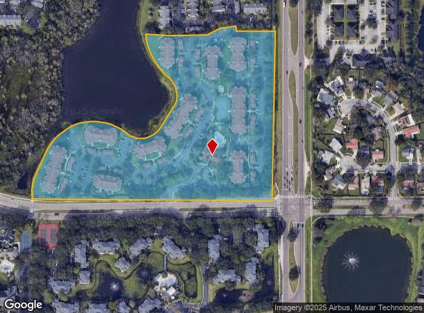 1419 Lake Lucerne Way, Brandon, FL Parcel Map