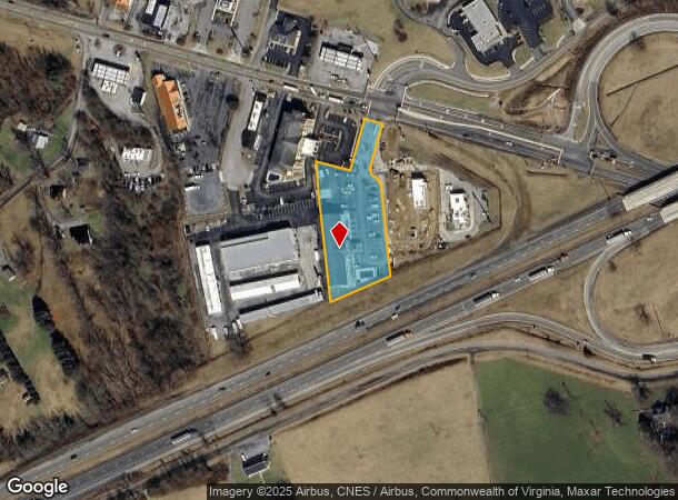  940 E Main St, Abingdon, VA Parcel Map