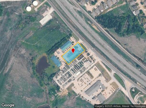 709 W Broad St, Forney, TX Parcel Map