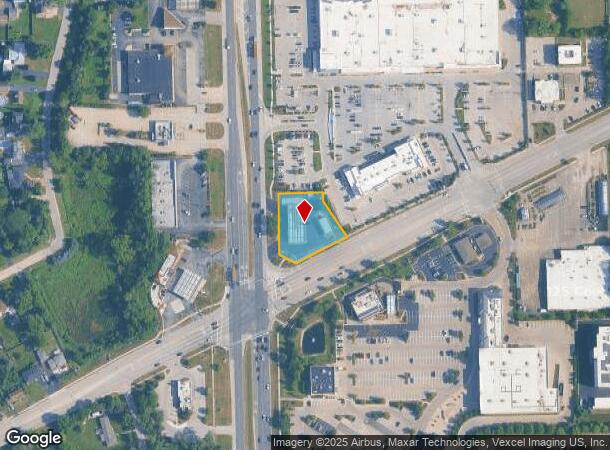  6949 Kingery Hwy, Willowbrook, IL Parcel Map