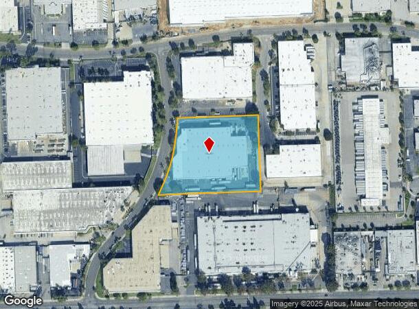  17100 Margay Ave, Carson, CA Parcel Map