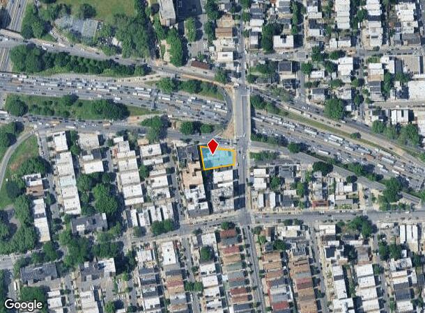  1419 Rosedale Ave, Bronx, NY Parcel Map