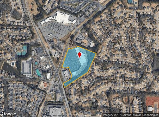 12315 Crabapple Rd, Alpharetta, GA Parcel Map