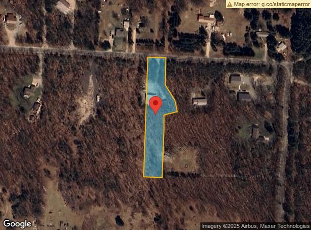  1621 Olson Rd, Manistee, MI Parcel Map