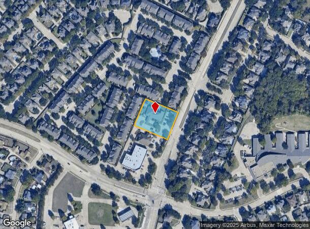  802 S Alma Dr, Allen, TX Parcel Map