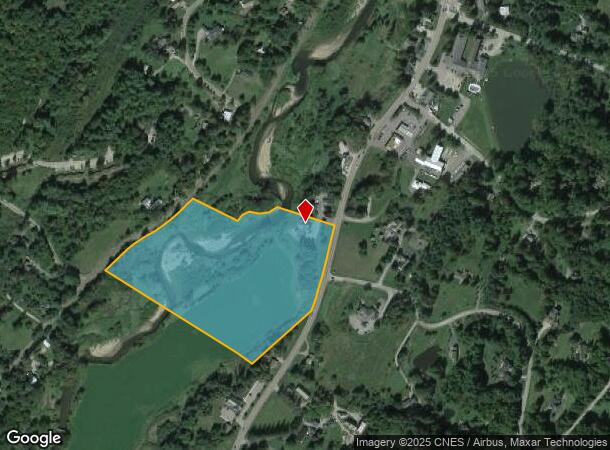  998 S Main St, Stowe, VT Parcel Map