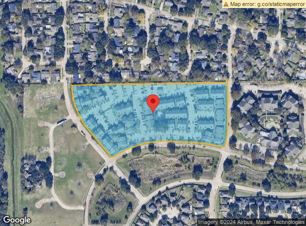  10750 Westbrae Pkwy, Houston, TX Parcel Map