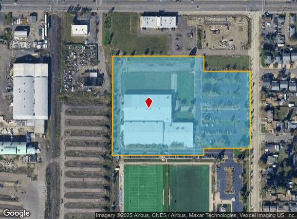 200 32Nd St, Springfield, OR Parcel Map